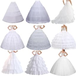 Bridal Wedding Petticoat Underskirt Ball Gown Crinoline Slip Underskirt Bridae Prom Dress Petticoats