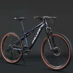 Mountain Bike Mens Adult Dual Suspension Disc Brake Gear Off Road AM Racing Bicycle Mountain Bike Road Bike Travel Bicycle