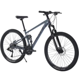 Mountain Bike Mens Adult Dual Suspension Disc Brake Gear Off Road AM Racing Bicycle Mountain Bike Road Bike Travel Bicycle