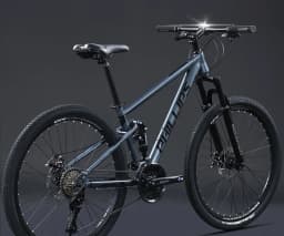 Mountain Bike Mens Adult Dual Suspension Disc Brake Gear Off Road AM Racing Bicycle Mountain Bike Road Bike Travel Bicycle