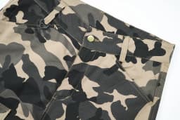 Men's Leisure Trousers, Work Pants, Multi-Pocket Pants, Camping Hiking Pants, Durable, Large Pocket Capacity, Camouflage