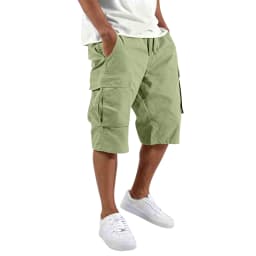 Men's camouflage shorts, men's camouflage work clothes, loose, casual, outdoor sports half-pants casual and comfortable shorts