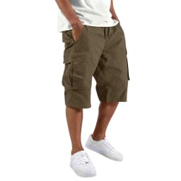 Men's camouflage shorts, men's camouflage work clothes, loose, casual, outdoor sports half-pants casual and comfortable shorts