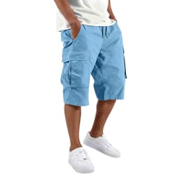 Men's camouflage shorts, men's camouflage work clothes, loose, casual, outdoor sports half-pants casual and comfortable shorts
