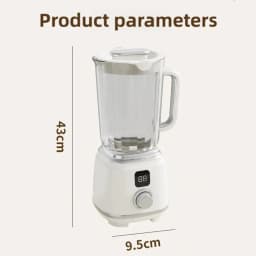 TINSOL New Household Multi-functional Blender with 3000mAh Large-capacity Battery, Ten Blades Extractor Kitchen Utensils
