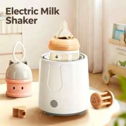 Electric Baby Bottle Milk Shaker, USB Smart Formula Mixer, Automatic Infant Milk Foam Maker, Baby Milk Blender for Milk Powder