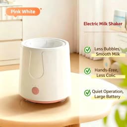Electric Baby Bottle Milk Shaker, USB Smart Formula Mixer, Automatic Infant Milk Foam Maker, Baby Milk Blender for Milk Powder