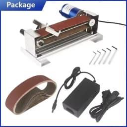 Mini Belt Sander 50*533mm Electric Polishing Machine Waterproof Benchtop Sander Sharpener for Knives Cutter Edges Sharpener
