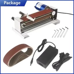 Mini Belt Sander 50*533mm Electric Polishing Machine Waterproof Benchtop Sander Sharpener for Knives Cutter Edges Sharpener