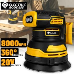 Brushless Sander Disc 8000rpm For Dewalt 20V Battery Cordless Woodworking Sanding Putty Polishing Power Tool 