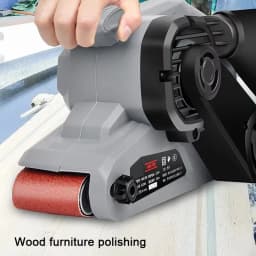 Electric Belt Sander Portable Sander Tank Flat Flat Sanding Machine Small Polishing Machine Woodworking Home Sandpaper Machine