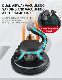 Wall sander, wall grinder, folding large handle, self-suction putty, powder wall sandpaper, sanding artifact
