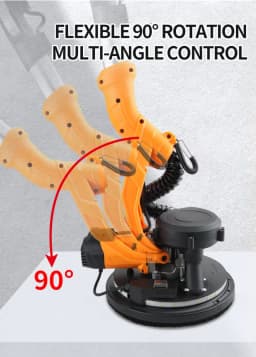Wall sander, wall grinder, folding large handle, self-suction putty, powder wall sandpaper, sanding artifact