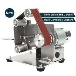 110V/220V Mini Belt Grinding Machine Tool Sharpening Machine Home DIY Polisher Machine Sanding Grinding Electric Sander