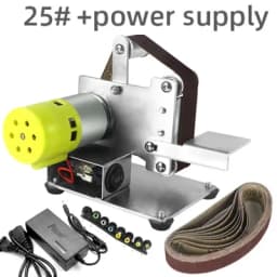 110V/220V Mini Belt Grinding Machine Tool Sharpening Machine Home DIY Polisher Machine Sanding Grinding Electric Sander