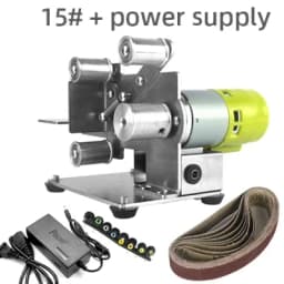 110V/220V Mini Belt Grinding Machine Tool Sharpening Machine Home DIY Polisher Machine Sanding Grinding Electric Sander