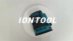 IONTOOL Ultra Lightweight Variable Speed Sander 175mm for Woodworking and Fine Detail Sanding DIY Home Use Bare Unit