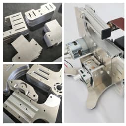 533x30mm Multi-Function Mini Micro Sander Grinding Electric Small Belt Sander DIY Benchtop Stand Home Knife Sharpening Machine