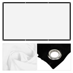 40/60/72/84/100/120 Inch Projector Screen 16:9 Home Cinema Theater Movie High Density Outdoor Camp Portable Projector Screen
