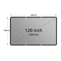 LEJIADA New 16:9 Anti-Light Projector Screen Black Border With Holes Metal Grey Portable ±30° Wide Viewing Angle Home 60-133Inch