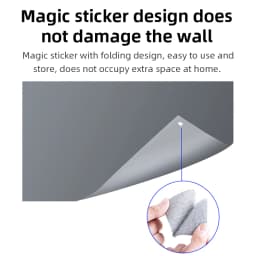16:9 Cinema-Grade Anti-Grey Anti-Glare Projector Screen High Gain Matte Projection Screen Foldable Soft Screen for Home Theater