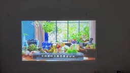 ZHNUWIE Projector Screen White Grid Anti-Light 16:9 Projection Screen For Home 72 84 100 120 133 Inch Portable Reflective Cloth