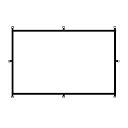 MIXITO Foldable Soft Movie Screen D‑Ring & Hook & Loop Mount, High‑Density 16:9 Projector Screen, for Home Theater Outdoor Party