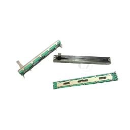 5PCS Straight Slide Liner Potentiometer Mixer Fader Variable Resistors B103 10K Ohm 75mm Dual Channel Fader A10K A20K A50K D10K
