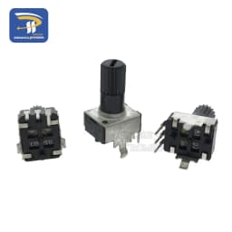 10PCS RV09 Vertical 12.5mm Shaft 1K 2K 5K 10K 20K 50K 100K 1M 0932 Adjustable Resistor 9 Type 3Pin Seal Rotary Potentiometer