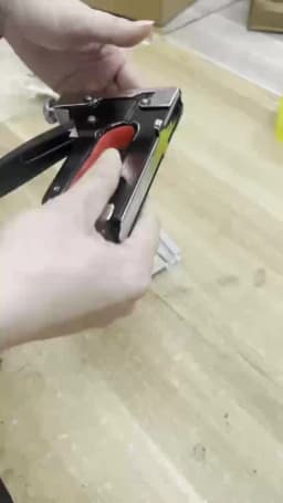 Manual Nailing Gun, Light duty Home Use  DIY Nailing Gun Air Nail Woodworking Special Direct Staple Book Carpentry Tools