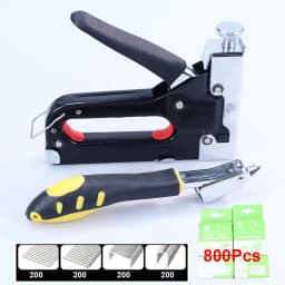 Manual Nailing Gun, Light duty Home Use  DIY Nailing Gun Air Nail Woodworking Special Direct Staple Book Carpentry Tools