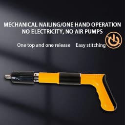 Mini Handheld Metal Concrete Nail Gun Steel Rivet Tool Wall Anchor Slotting Device For Powerful Pulling Processing