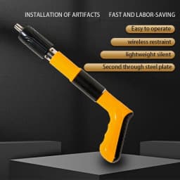 Mini Handheld Metal Concrete Nail Gun Steel Rivet Tool Wall Anchor Slotting Device For Powerful Pulling Processing