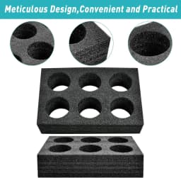 Cup Holder Thicken Foam Takeout Coffee TraysDisposable Beverage Delivery Holders Drink Tray Out Take Packing Go Carry Drinks