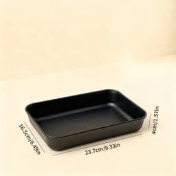 Deepen Plastic Storage Tray Multi-functional Rectangular Fruit Tray Cake Dessert Plate Kitchen Organizer Food Serving Tray