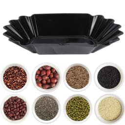 Coffee Beans Sample Tray Coffee Bean Display Dish Oval Sample Tray Storage Container Multi-functional Serving Tray for Home