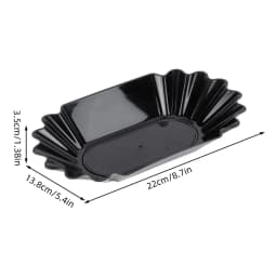 Coffee Beans Sample Tray Coffee Bean Display Dish Oval Sample Tray Storage Container Multi-functional Serving Tray for Home