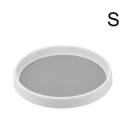 Rotating Organizer Pantry Cabinet Turntable Kitchen Storage Tray Condiment Storage Rack 2 Tier Round Shelf Spice Rack
