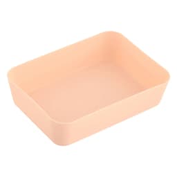 Dark Blue Pink Light Blue Large Capacity Storage Storage Box Small Box Plastic Material Clearer Classification Kitchen Drawer