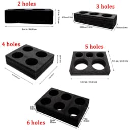Cup Carrier Holder Drink Tray Takeout Coffee Trays Disposable Beverage Delivery Holders Out Take Packing Go Carry Drinks