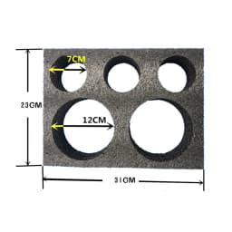 Cup Carrier Holder Drink Tray Takeout Coffee Trays Disposable Beverage Delivery Holders Out Take Packing Go Carry Drinks