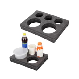 Cup Carrier Holder Drink Tray Takeout Coffee Trays Disposable Beverage Delivery Holders Out Take Packing Go Carry Drinks