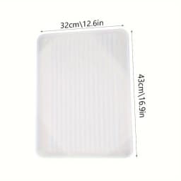 Durable  Under-Sink Mat - Waterproof Drip Tray Liner For Kitchen & Bathroom Cabinets, Easy-Clean Storage Solution