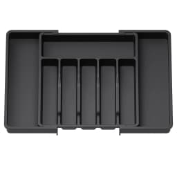 1Pc Silverware Drawer Organizer Expandable Adjustable Plastic Utensil Tray Cutlery Flatware Holder for Kitchen Drawer Storage
