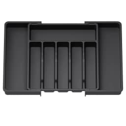 1Pc Silverware Drawer Organizer Expandable Adjustable Plastic Utensil Tray Cutlery Flatware Holder for Kitchen Drawer Storage