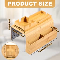 Wood Sofa Arm Tray Sofa Tray in Folding Design Sturdy and Robust Sofa Tray Convenient Sofa Tray for Storage Sofa Tray Home