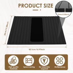 Wood Sofa Arm Tray Sofa Tray in Folding Design Sturdy and Robust Sofa Tray Convenient Sofa Tray for Storage Sofa Tray Home
