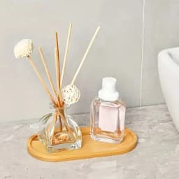 Storage Tray Bamboo Tea Cup Mat Jewelry Storage Rack Succulent Tray DIY Coaster Home Bathroom Kitchen Storage Trays