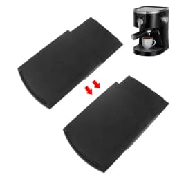 Black Movable Blender Air Fryer Toaster With Wheels Sliding Tray Sliding Mat Storage Mat Kitchen Accessories