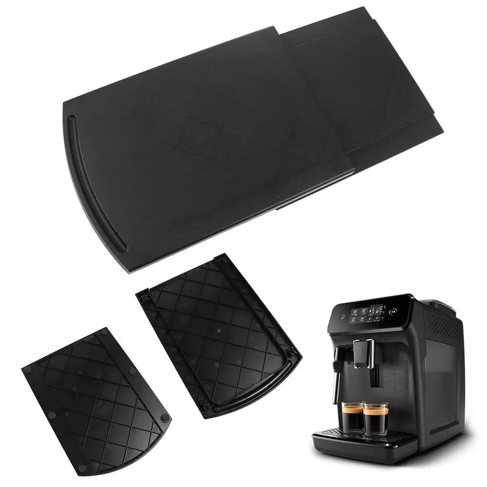 Black Movable Blender Air Fryer Toaster With Wheels Sliding Tray Sliding Mat Storage Mat Kitchen Accessories